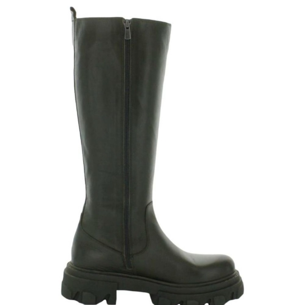 Steve Madden Womens Wayde
Green Leather Tall Knee-High Boots
Shoes